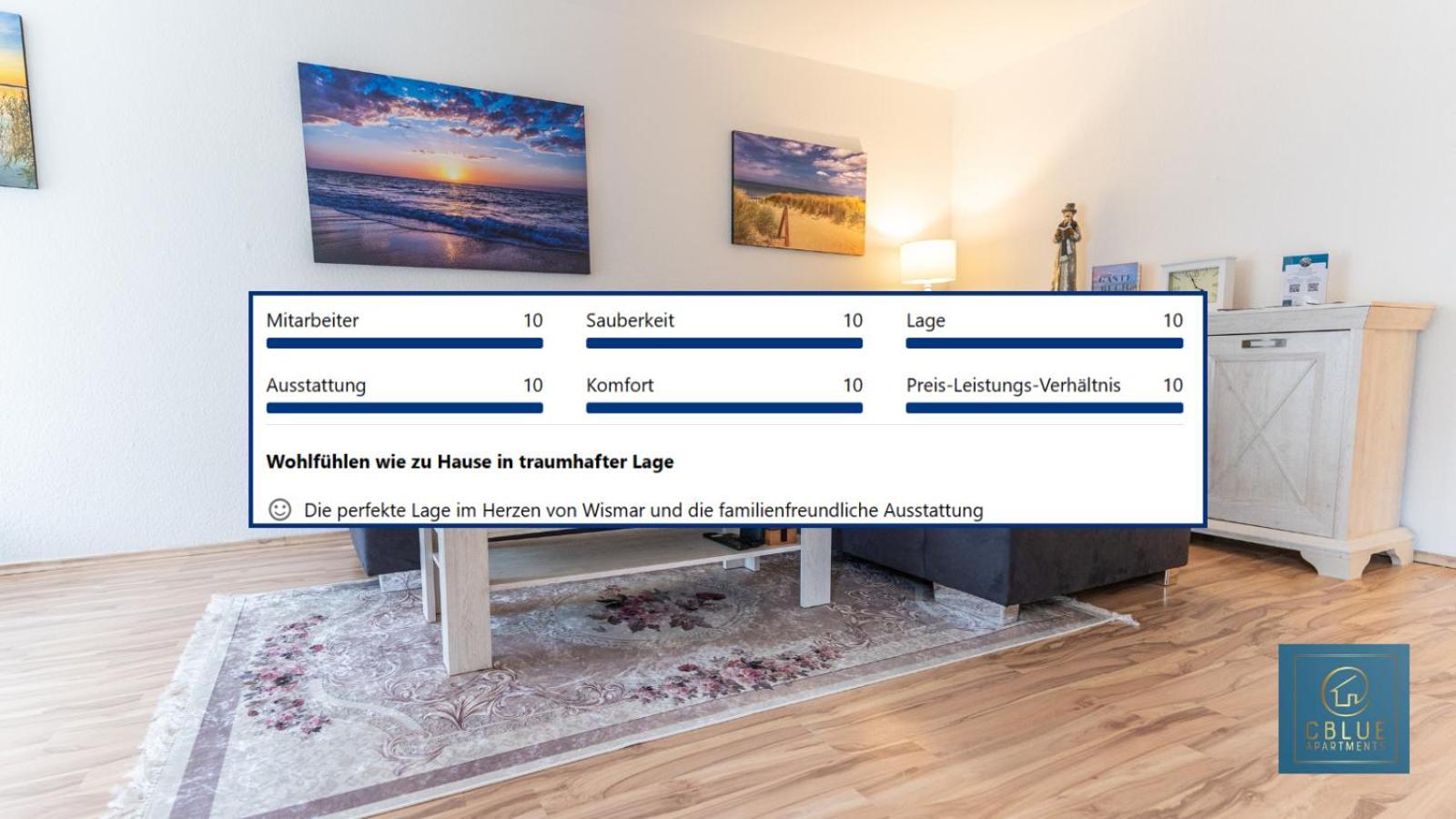 Cblue "Turmresidenz", Zentral, Familienfreundlich, Schatzsuche Wißmar Exteriör bild